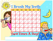Color Brushing Chart - Pediatric Dentist in Westfield, NJ